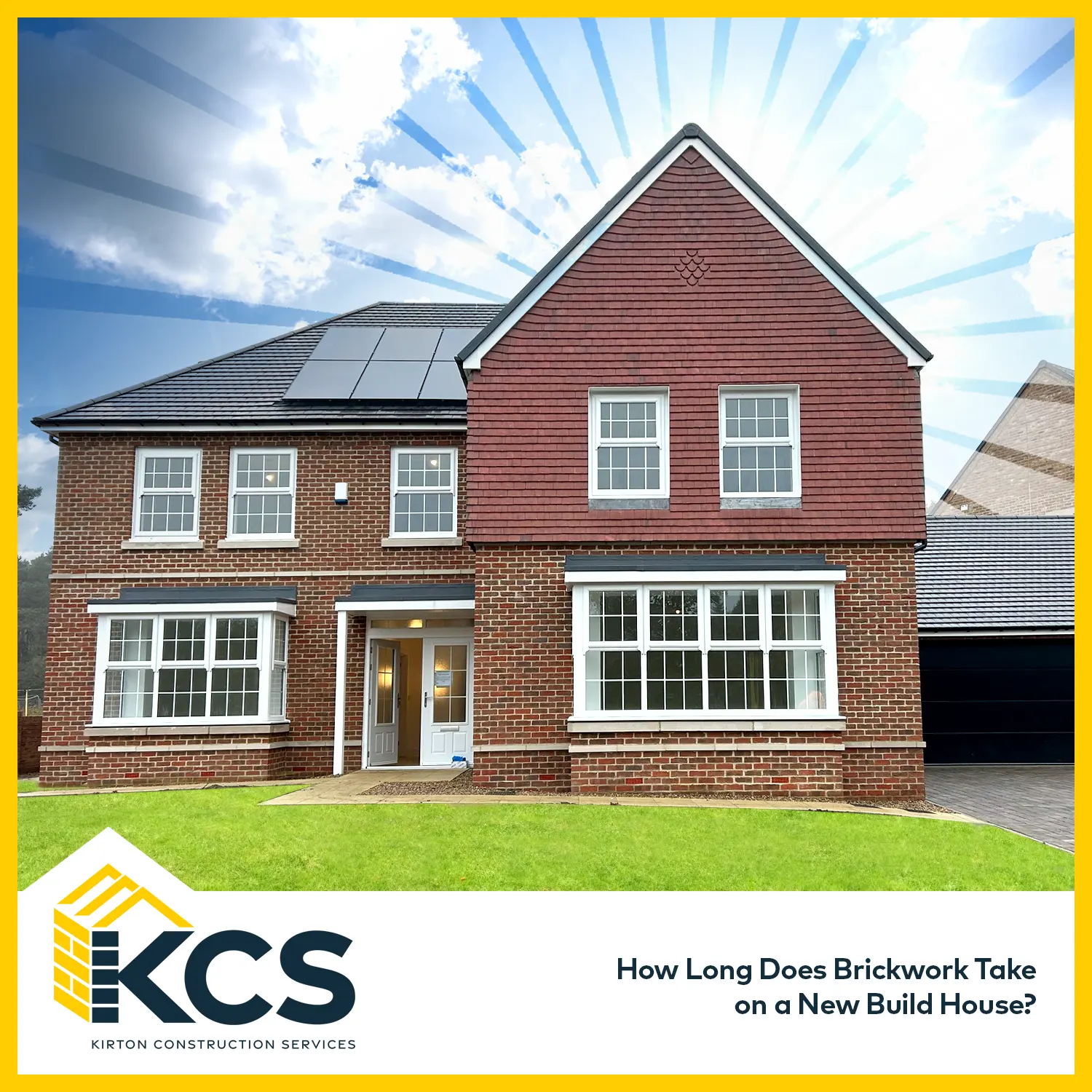 How Long Does Brickwork Take On A New Build House