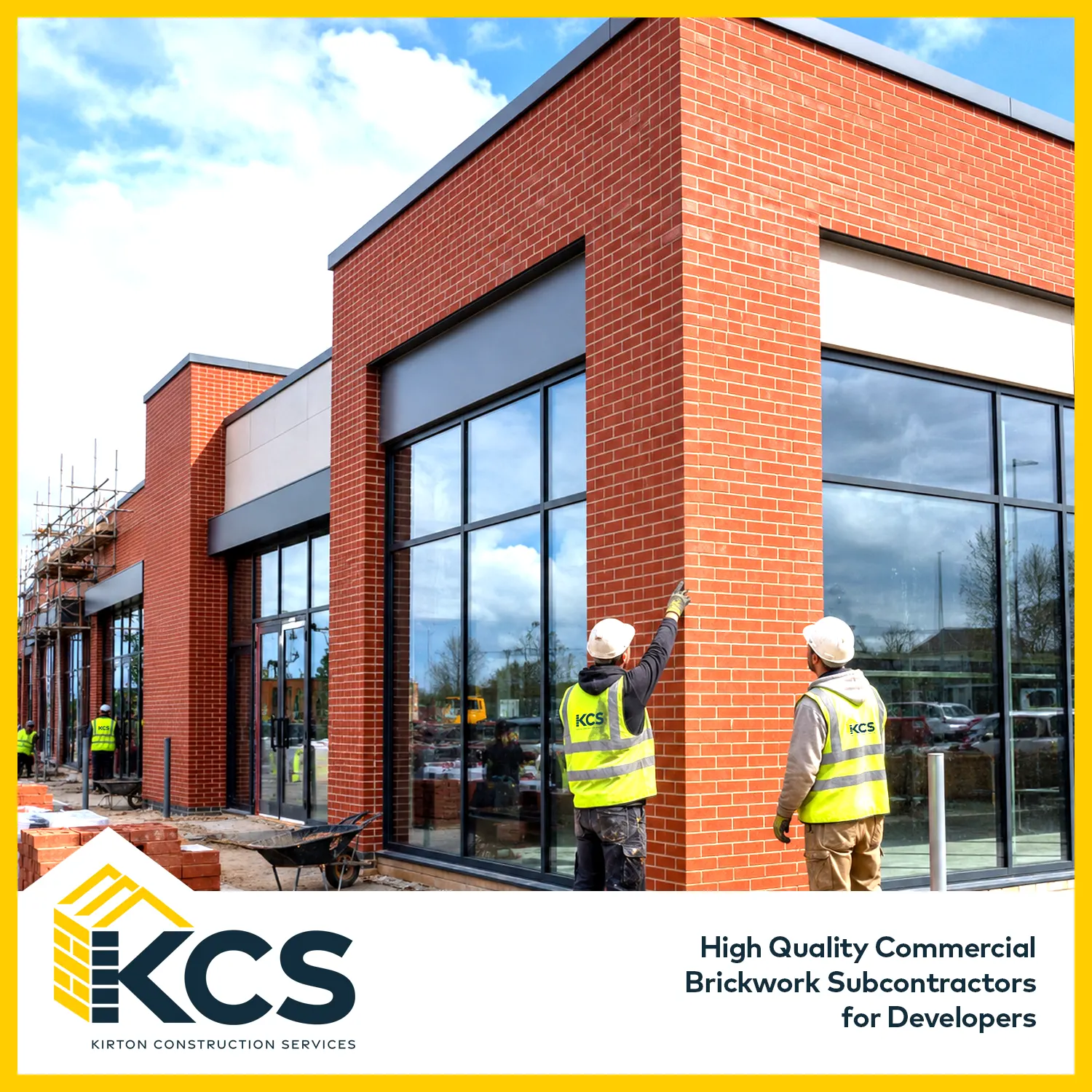 High Quality Commercial Brickwork Subcontractors For Developers